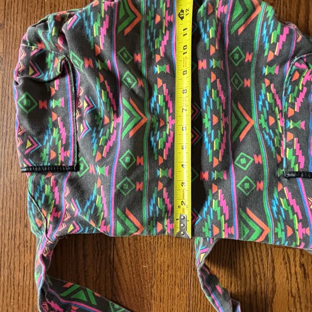 Mossimo Supply Co. Multicolor Geometric Shoulder Bag